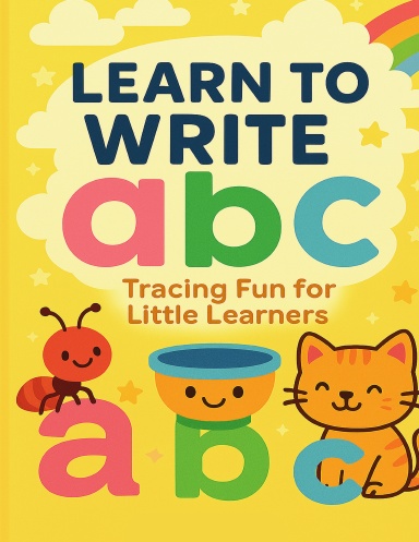 Learn To Write abc Tracing Fun For Little Learners