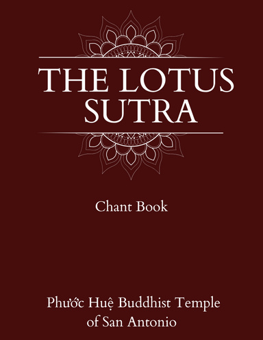 The Lotus Sutra Chanting Book (2nd edition)