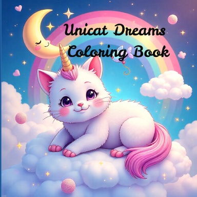 Unicat Dreams Coloring Book