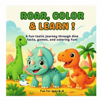 Roar, Color & Learn!