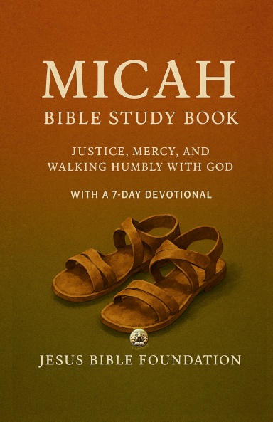 Micah Bible Study Book