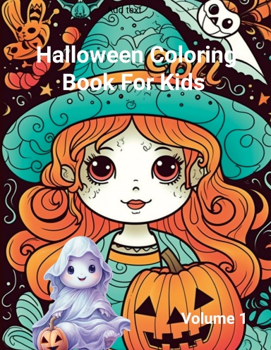 Halloween Coloring Book For Kids.