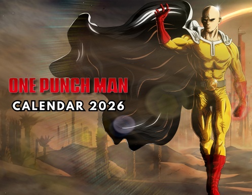 One Punch Man Calendar