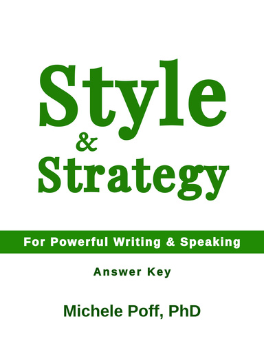 Style & Strategy