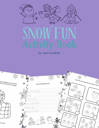 Snow Fun Activity Book