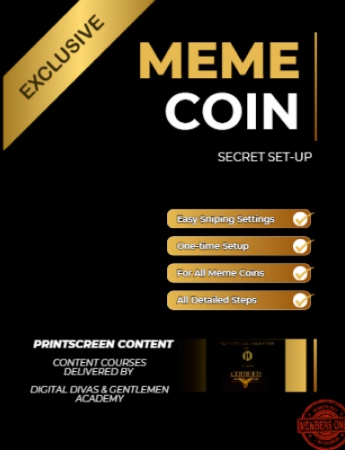 MemeCoin - Secret Setup