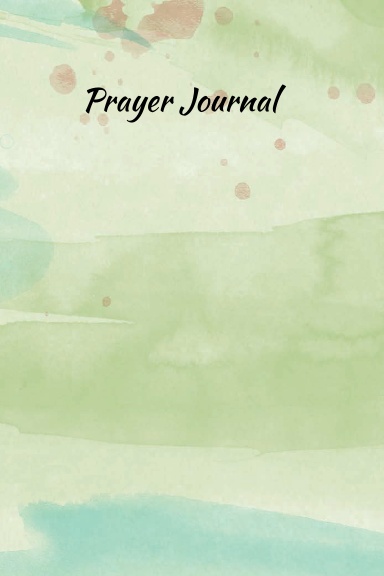 Light Green Prayer Journal