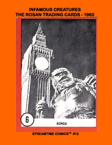 Infamous Creatures - The Rosan Trading Cards - 1963
