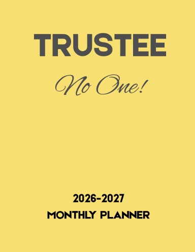 2026-2027 Monthly Planner