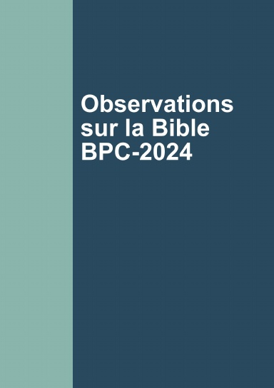 Observations BPC-2024