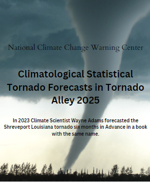 Climatological Statistical Tornado Forecasts in Tornado Alley 2025