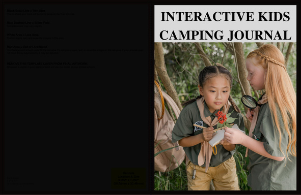 INTERACTIVE KIDS CAMPING JOURNAL