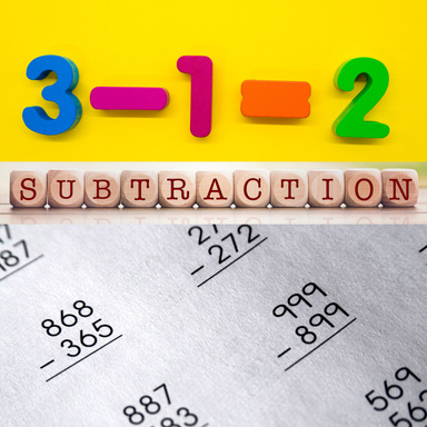 Subtraction Book For Kids II Kids Math's Book