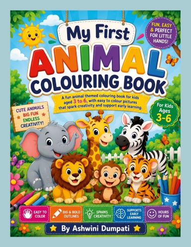 MY ANIMALS COLOURING BOOK