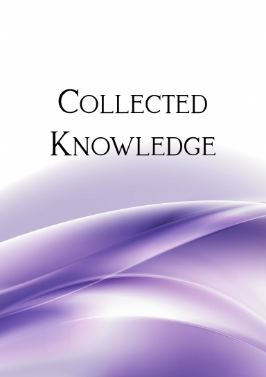 Collected Knowledge - Blank