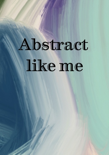 Notebook Abstract like me - Blank