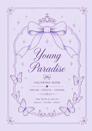 Young Paradise: Coloring Book