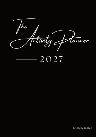 The 2027 Activity Planner SPIRAL/COIL