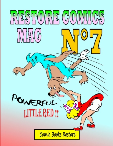 Restore Comics Mag N°7,  from golden age comics, classical humorous comics for children