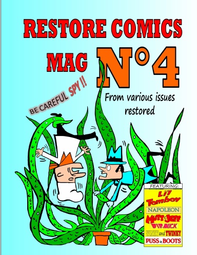 Restore Comics Mag 4: Golden age classical reprint for child