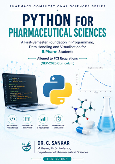 PYTHON FOR PHARMACEUTICAL SCIENCES: PHARMACY COMPUTATIONAL SCIENCES SERIES
