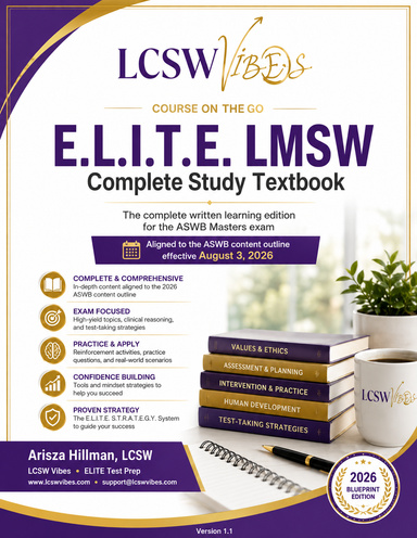 ELITE Course-on-the-Go Study Guide ( LMSW version)