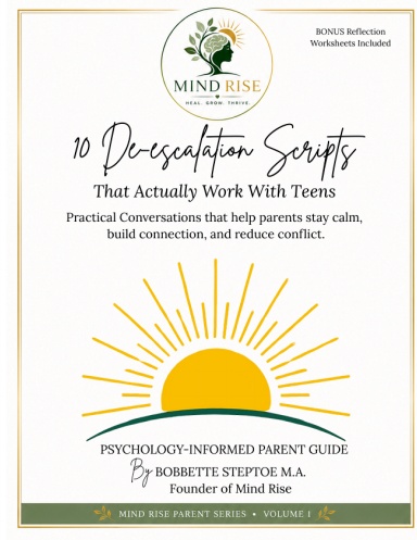 10 De-escalation Scripts That Actually Work With Teens