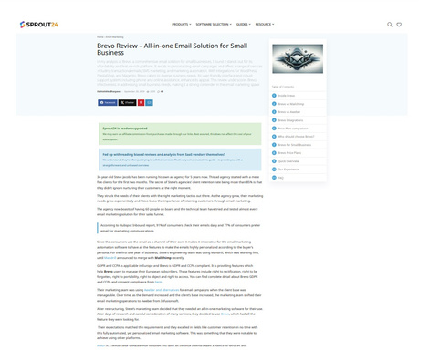 Brevo: The Ultimate Email Marketing Solution for Small Businesses