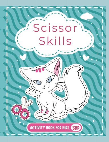 Scissor Skills Activity Book for Kids: Cats