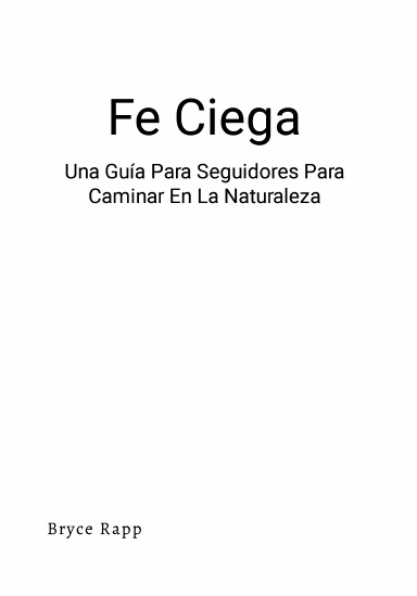 Fe Ciega