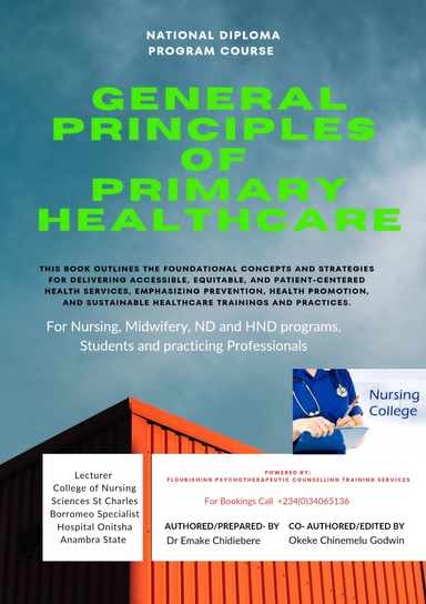 General Principles of Primary Healthcare