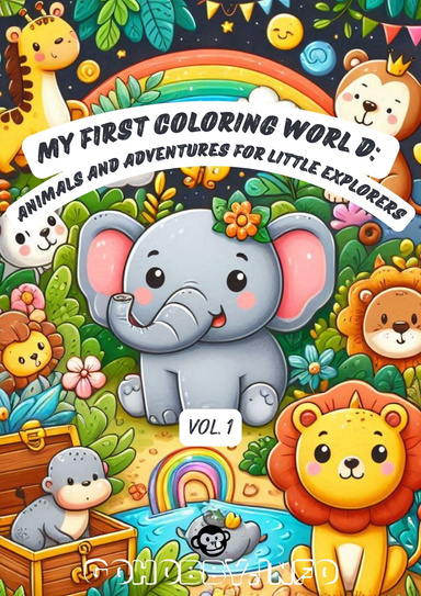 My First Coloring World: Animals and Adventures for Little Explorers