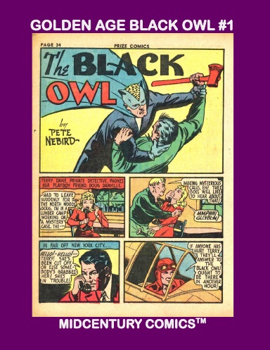 Golden Age Black Owl #1