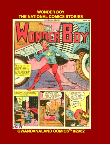 Wonder Boy - The National Comics Stories (HC)