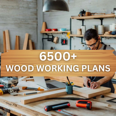 6,500 Woodworking Projects: The Ultimate DIY Guide for Every Skill Level