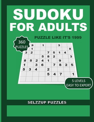 Sudoku Puzzles for Adults 2025: Easy to Expert Levels