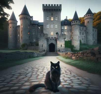 The Black cat