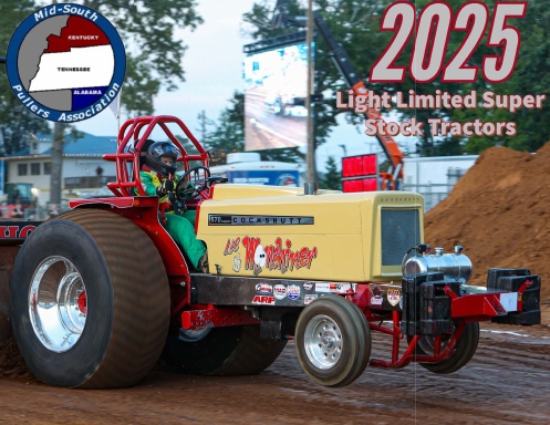 2025 Mid South Pullers Light Limited Super Stock Tractors
