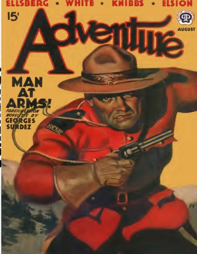 Adventures Magazine 1939 August