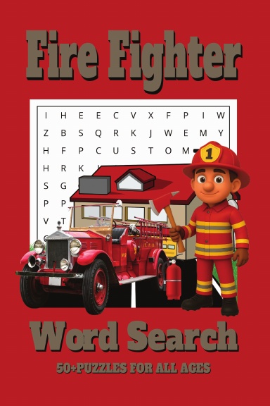 Fire Fighter Word Search Book
