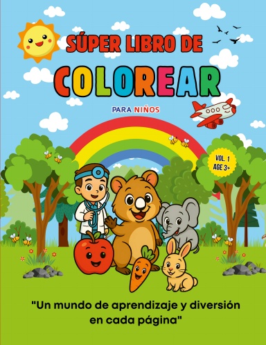 Súper Libro de Colorear para niños