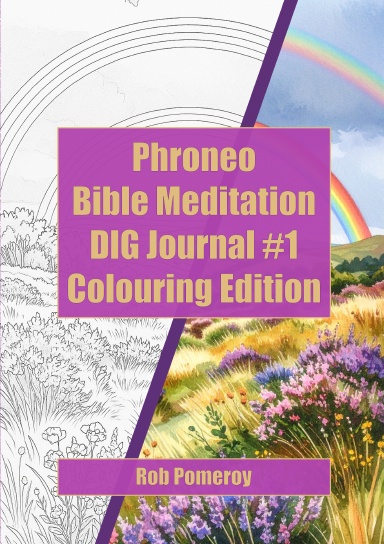 Phroneo Bible Meditation Journal #1 - Colouring Edition