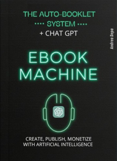 EBOOK MACHINE: Self-Publishing with ChatGPT and Artificial Intelligence