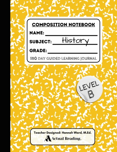 Level B History Guided Learning Journal