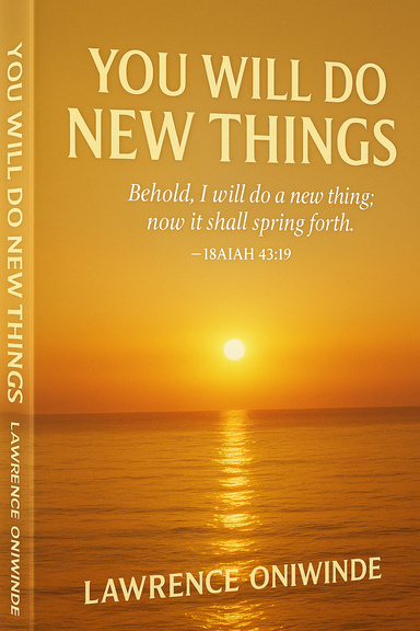 YOU WILL DO NEW THINGS
