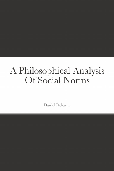 A Philosophical Analysis of Social Norms