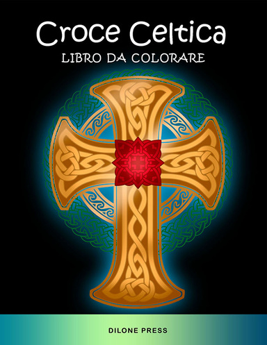 Croce Celtica Libro da Colorare
