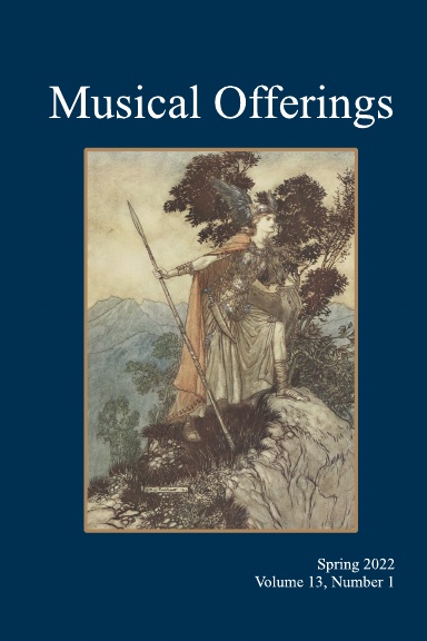 Musical Offerings, Volume 13, Number 1