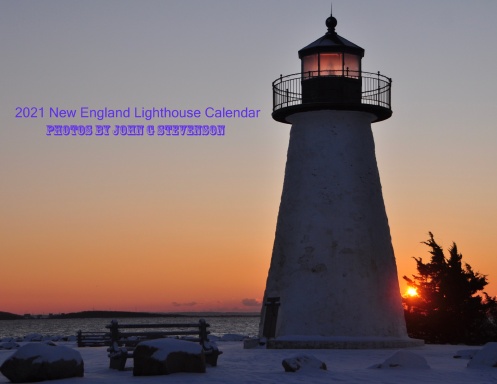 2021 New England Lighthouse Calendar