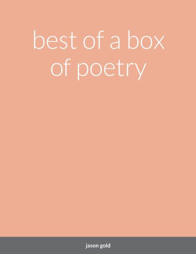 best of a box of poetry